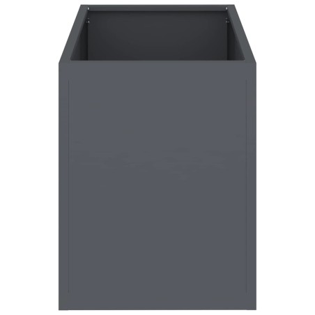 Градинска саксия Антрацит Студено валцована стомана