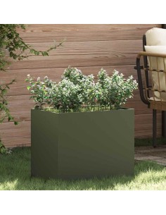 Градинска саксия Маслиненозелен 50 x 32 x 40 см