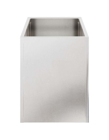 Градинска саксия Сребрист 50 x 32 x 40 см Неръждаема стомана