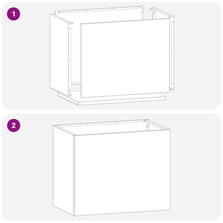 Градинска саксия Кафяво 50 x 32 x 40 см Патинирана стомана