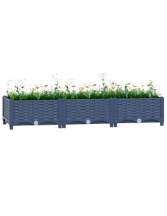 Повдигната леха, 120x40x23 см, полипропилен