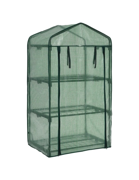 Мини оранжерия 69x49x125 см - 3-етажна ➤ на топ цена ➤ pagagal.com