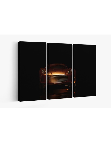 Картина на Златист Aston Martin - k1374425 -PAGAGAL