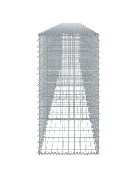 Габионна кошница с покритие, 700x50x100 см, поцинковано желязо