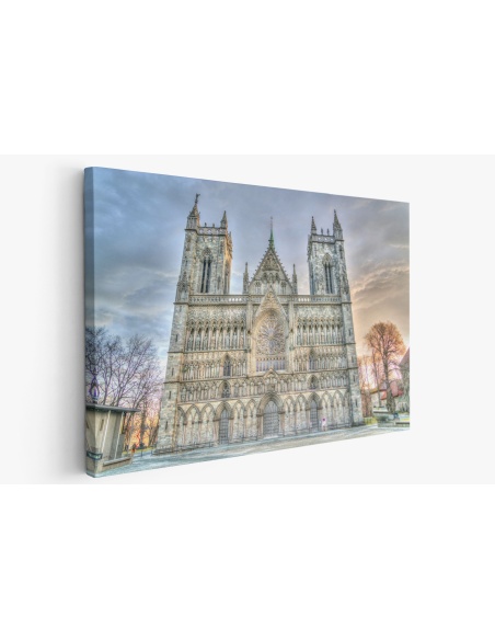 Картина на Катедралата Nidaros в Норвегия - k2074343 -PAGAGAL