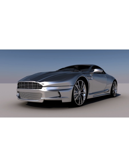 Картина на Сив Aston Martin - k2118857 -PAGAGAL