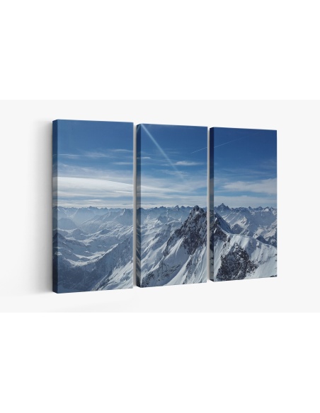 Картина на Снежни върхове в Алпите - k2146181 -PAGAGAL