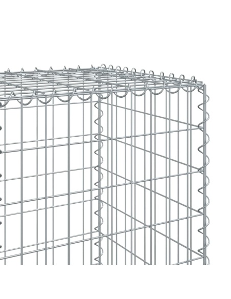Габионна кошница с покритие, 700x50x150 см, поцинковано желязо