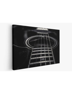 Картина на Част от гриф на черна китара - k2222350 -PAGAGAL