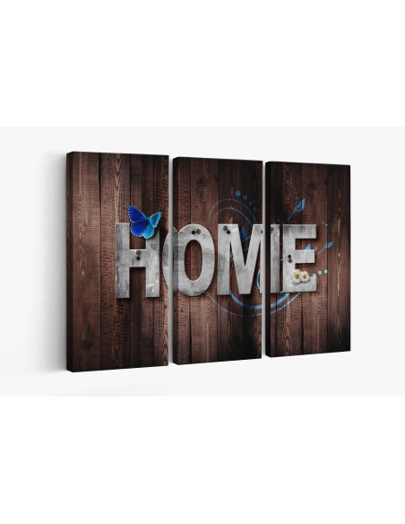 Картина на Кафява табела HOME - k2380016 -PAGAGAL