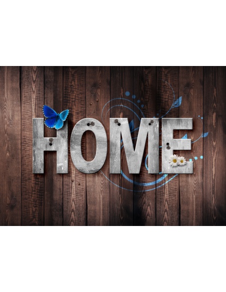 Картина на Кафява табела HOME - k2380016 -PAGAGAL