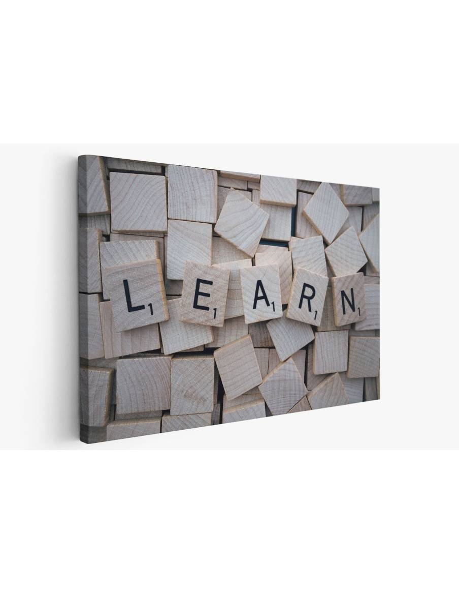 Картина на Дървени кубове LEARN - k247819 -PAGAGAL