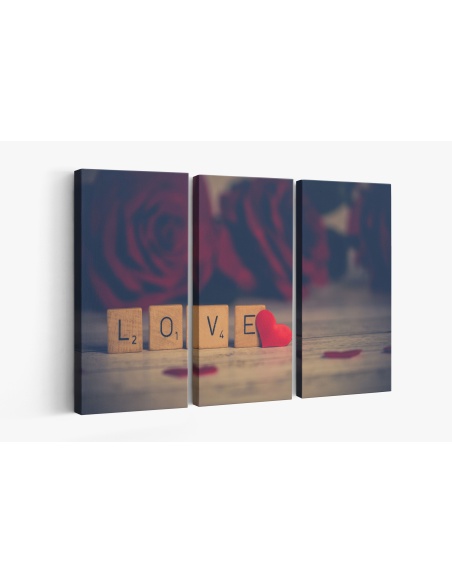 Картина на Кубчета LOVE - k3061483 -PAGAGAL