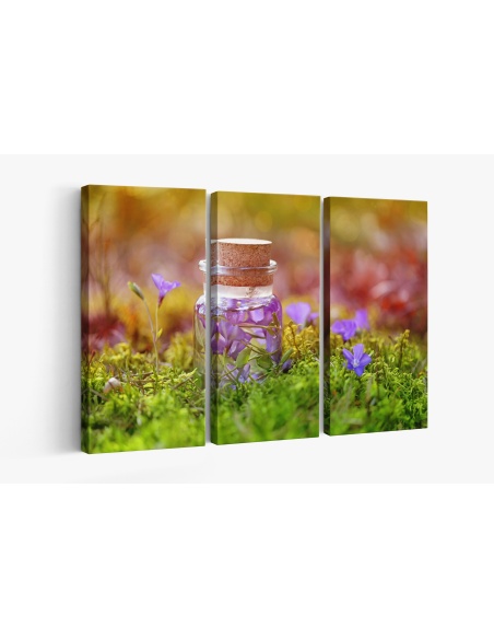Картина на Шишенце и горски цветя- k3102305 -PAGAGAL