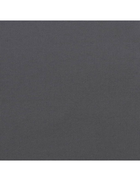 Шалте за шезлонг, антрацит, 200x70x3 см, Оксфорд плат