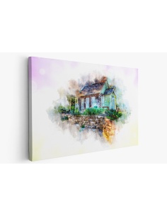 Картина на Картина на селска къща - k3139685 -PAGAGAL