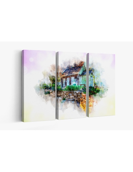 Картина на Картина на селска къща - k3139685 -PAGAGAL
