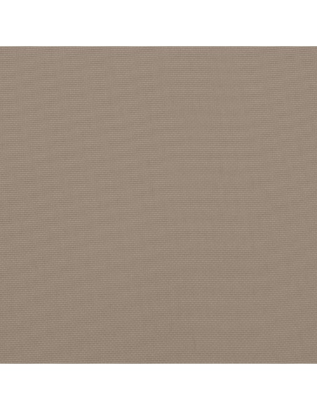 Шалте за шезлонг, таупе, 200x60x3 см, Оксфорд плат