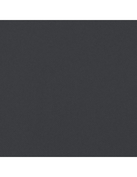 Шалте за шезлонг, черно, 200x50x3 см, Оксфорд плат