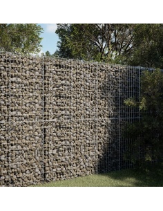 Габионна кошница с покритие, 150x100x200 см, поцинковано желязо