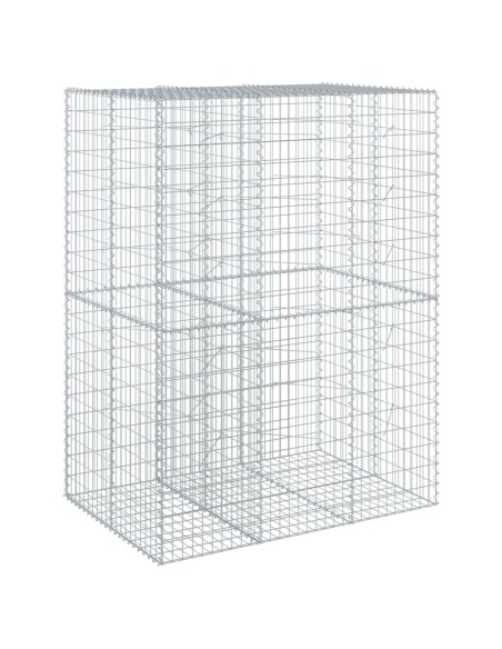 Габионна кошница с покритие, 150x100x200 см, поцинковано желязо
