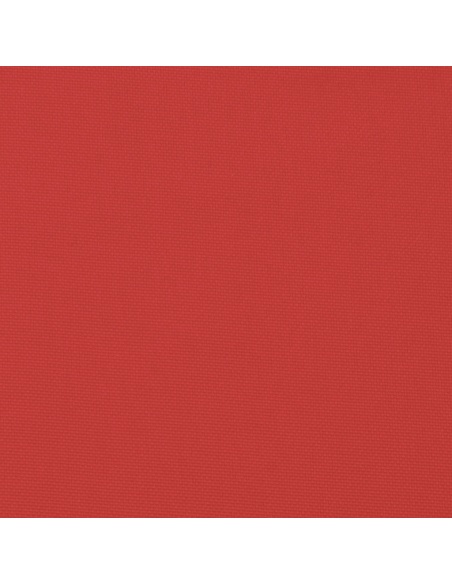 Шалте за шезлонг, червено, 180x60x4 см, Оксфорд плат