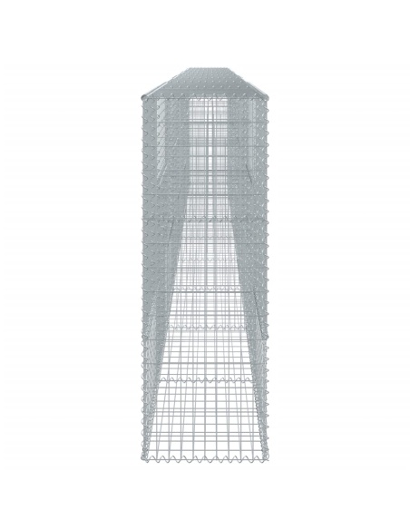 Габионна кошница с покритие, 900x50x150 см, поцинковано желязо