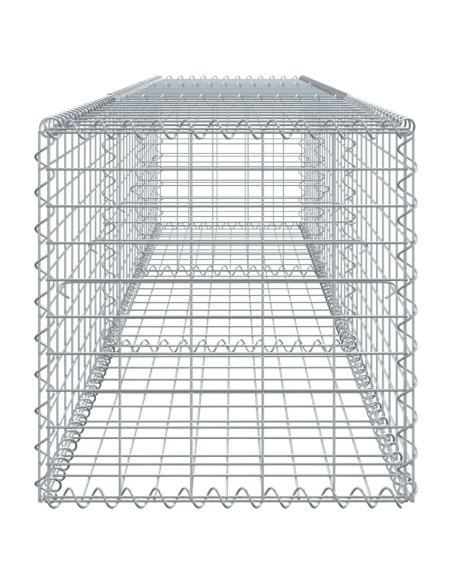 Габионна кошница с покритие, 300x50x50 см, поцинковано желязо