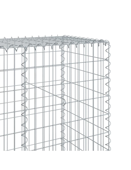 Габионна кошница с покритие, 900x50x200 см, поцинковано желязо