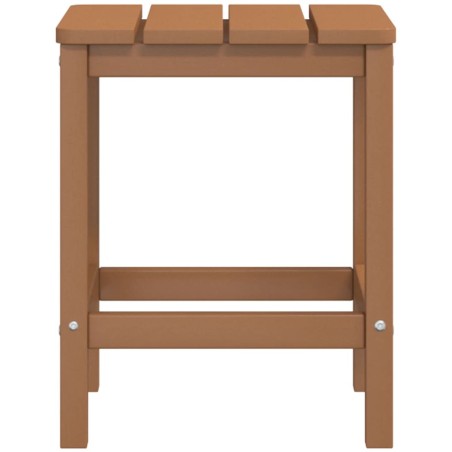 Градинска маса Adirondack, кафява, 38x38x46 см, HDPE