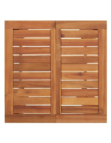 Градинска бар маса 60x60x105 см масивна акация