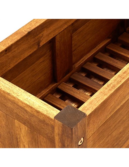 Градинска повдигната леха, акациево дърво, 50x25x25 см