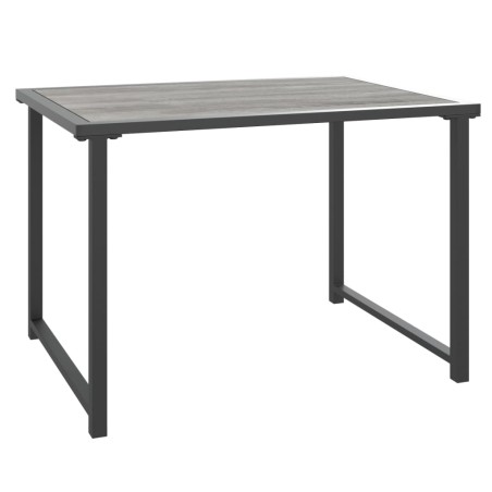 Градинска маса антрацит 55x40x37 cм стомана