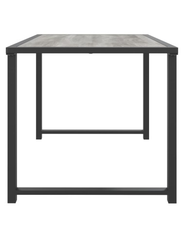 Градинска маса антрацит 55x40x37 cм стомана