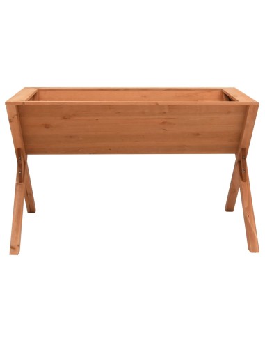 Градинска повдигната леха, 90x55x56 см, чам