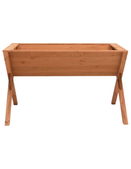 Градинска повдигната леха, 90x55x56 см, чам