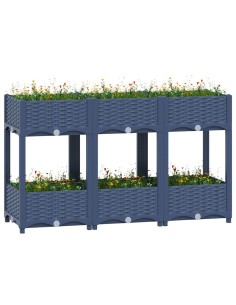 Повдигната леха, 120x40x71 см, полипропилен