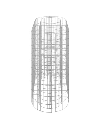 Габион повдигната леха, поцинковано желязо, 120x50x100 cм