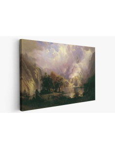 Картина на Рисунка на езеро в гората - k81505 -PAGAGAL