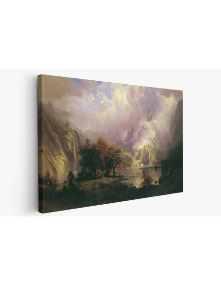 Картина на Рисунка на езеро в гората - k81505 -PAGAGAL