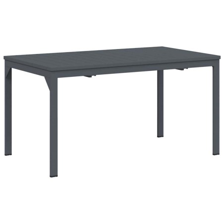 Разтеглена маса Антрацит 180 x 80 x 76 см Стомана