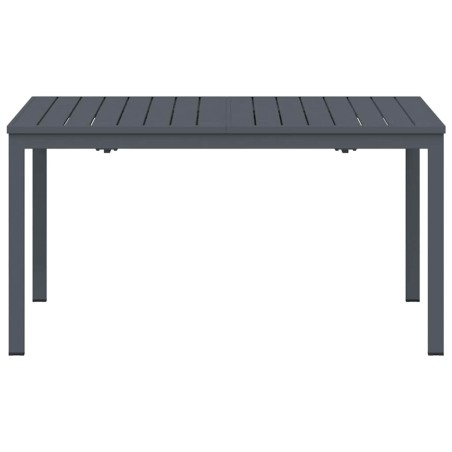 Разтеглена маса Антрацит 180 x 80 x 76 см Стомана