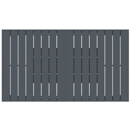 Разтеглена маса Антрацит 180 x 80 x 76 см Стомана