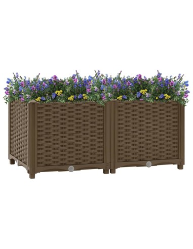 Повдигната леха, 80x40x38 см, полипропилен
