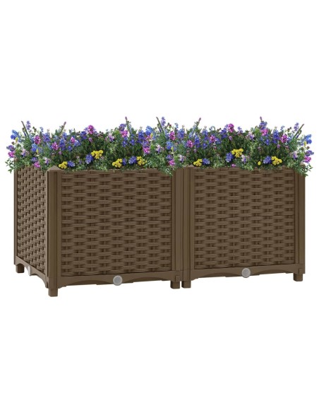 Повдигната леха, 80x40x38 см, полипропилен