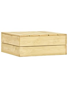 Градинска маса 75x75x31 см импрегнирана борова дървесина
