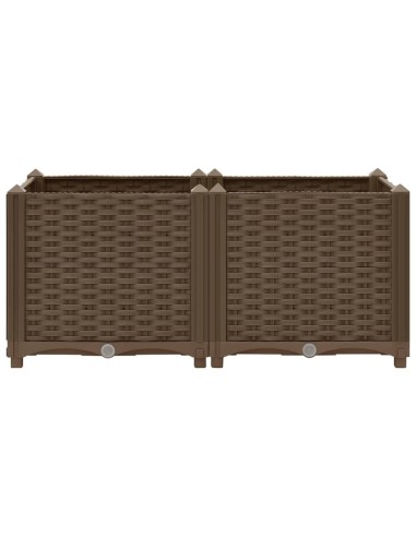 Повдигната леха, 80x40x38 см, полипропилен
