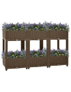 Повдигната леха, 120x40x71 см, полипропилен