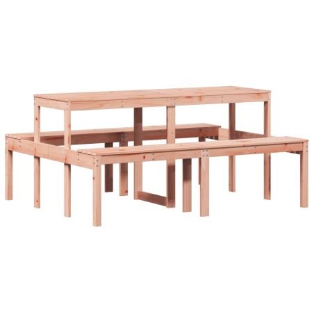 Маса за пикник 160x134x75 см дугласко дърво масив
