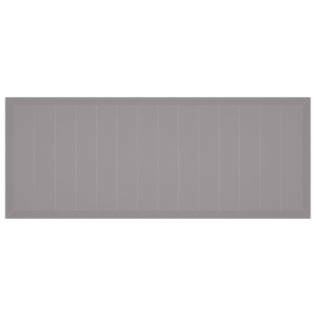 Градинска маса Светлосиво 250 x 100 x 73 см полиратан